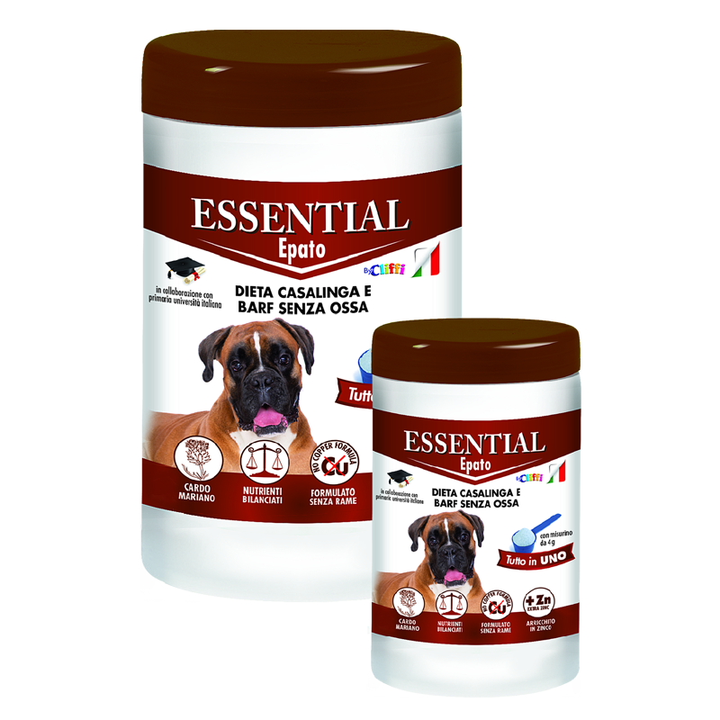 essential epato per dieta casalinga cane